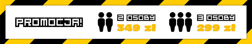 Promocyjny cennik Promocja na kursy 2os - 349zł, 3 os 399zł